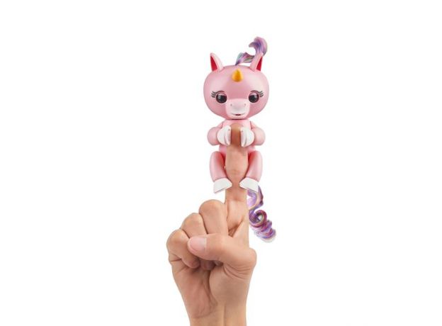 ربات اسب تک‌شاخ انگشتی فینگرلینگز Fingerlings Baby Unicorn مدل جما, image 5