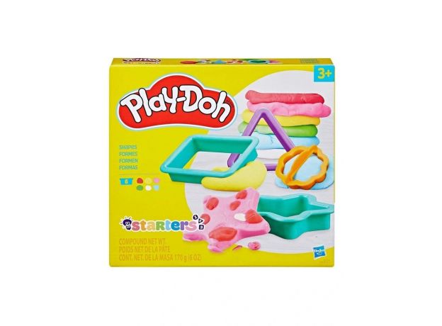 پک 6 تایی خمیربازی به همراه قالب اشکال Play Doh, تنوع: E8530-Form, image 3