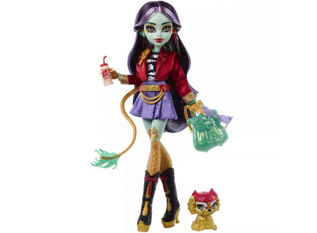 عروسک 30 سانتی Monster High مدل Jinafire Long, تنوع: HYV58-Jinafire Long, image 3