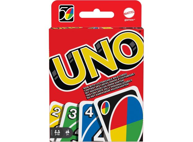 بازی کارتی گروهی UNO اورجینال Mattel, image 7