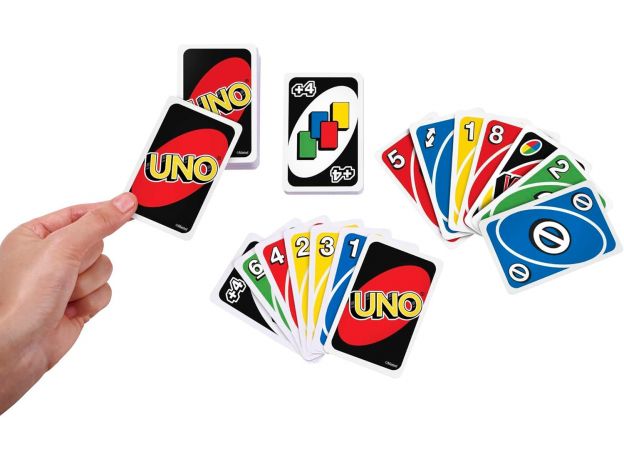بازی کارتی گروهی UNO اورجینال Mattel, image 5
