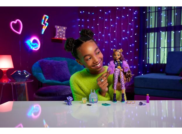 عروسک 30 سانتی Monster High مدل Clawdeen Wolf, تنوع: HRP65-Clawdeen Wolf, image 2
