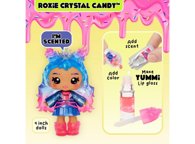 عروسک Yummiland سری 2 مدل Roxie Crystal Candy, تنوع: 525448-Roxie Crystal Candy, image 5