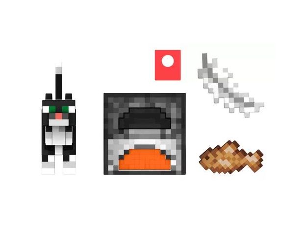 فیگور Minecraft مدل Tuxedo Cat به همراه اکسسوری, image 2