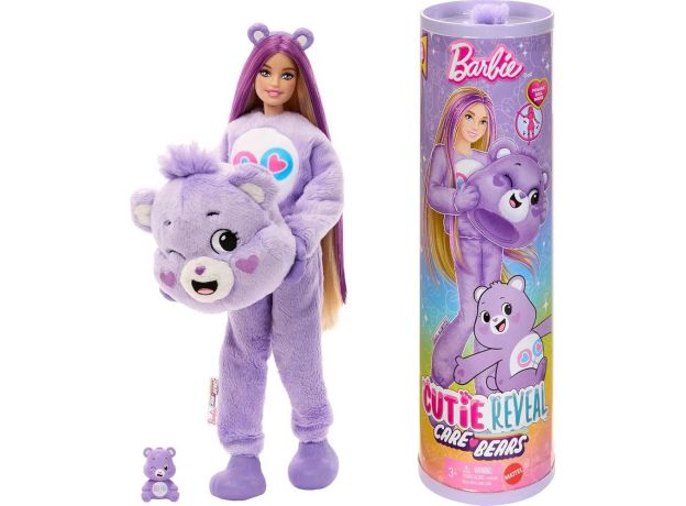 عروسک سورپرایزی Care Bears مدل خرس بخشنده همراه 10 سورپرایز, تنوع: JCN93-Share Bear, image 