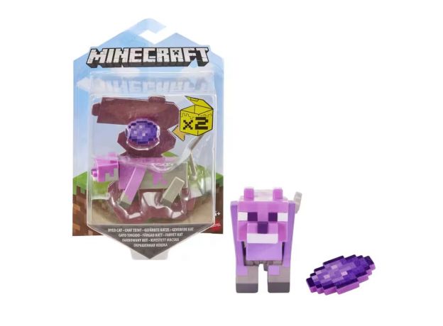 فیگور تکی Minecraft مدل Dyed cat, image 