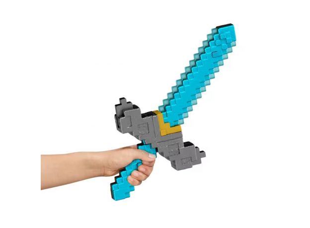 اسلحه‌ی تبدیل‌شونده‌ی ماینکرفت مدل Click And Switch Sword And Pickaxe, image 4