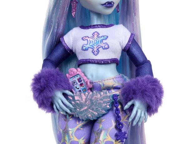 عروسک 30 سانتی Monster High مدل Abbey Bominable, تنوع: HNF64-Abbey Bominable, image 3