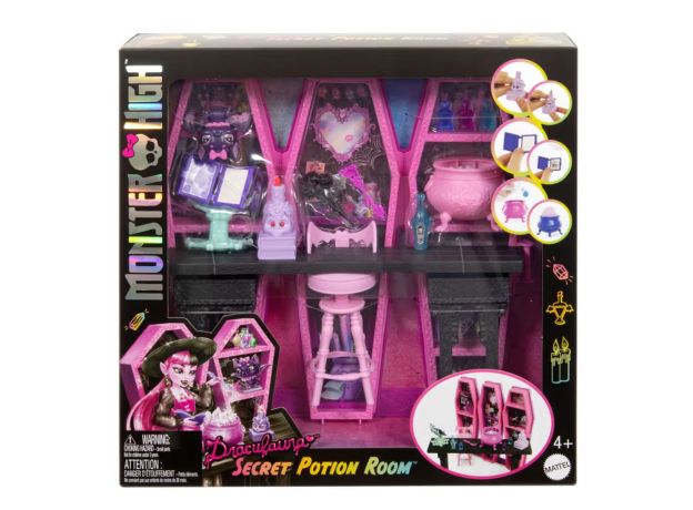 ست اتاق جادویی دراکولارا Monster High به همراه اکسسوری, image 