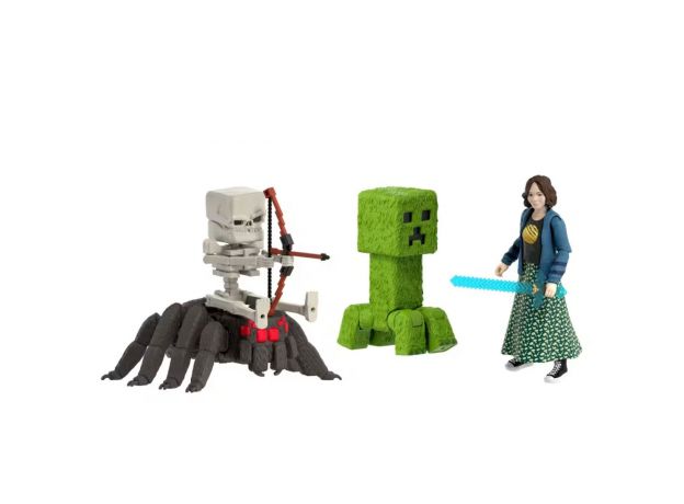 پک 4 تایی اکشن فیگورهای Minecraft به همراه اکسسوری, image 3