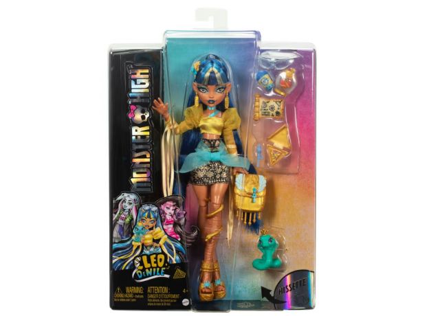 عروسک 30 سانتی Monster High مدل Cleo De Nile, تنوع: HXH74-Cloe De Nile, image 5