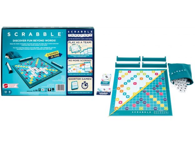 بازی فکری گروهی اسکربل Scrabble, image 