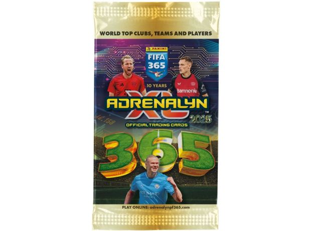 پک کارت بازی 6 تایی فوتبالی Adrenalyn XL سری 2025, image 3