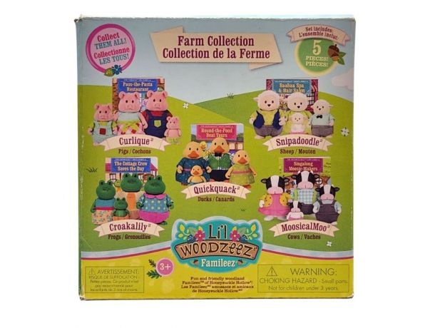 خانواده 4 نفری ببعی های Li'l Woodzeez مدل Snipadoodles, image 7