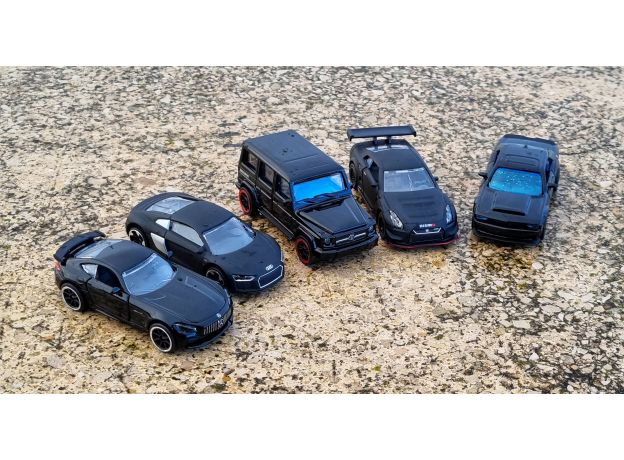 پک 5 تايی ماشين های فلزی Majorette مدل Black Edition, image 3