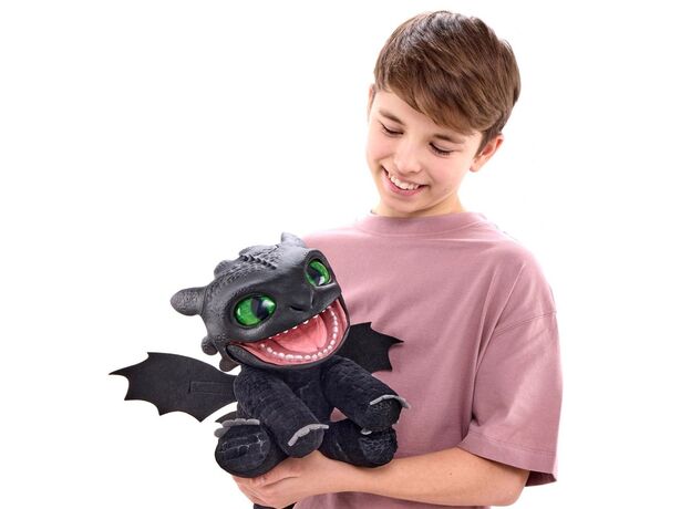 عروسک رباتیک 20 سانتی اژدهای بی دندون How To Train Your Dragon, image 3