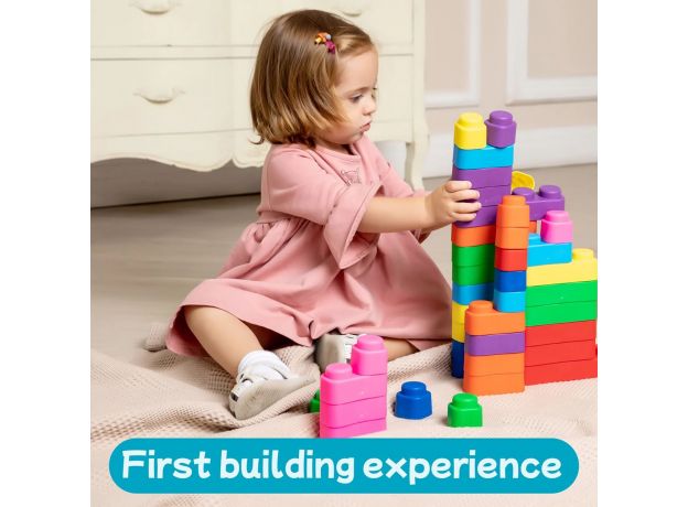 ست 10 عددی بلاک های ساختنی نرم Little Tikes, image 2