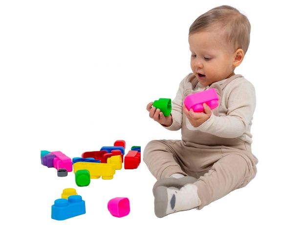 ست 10 عددی بلاک های ساختنی نرم Little Tikes, image 6
