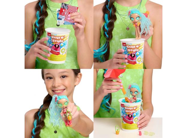 عروسک سورپرایزی 10 سانتی Cup O' Style, image 6