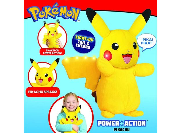 عروسک رباتیک 25 سانتی پیکاچو Pokemon, image 7