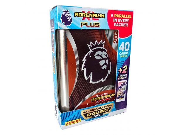 باکس فلزی کارت بازی 40 تایی فوتبالی Adrenalyn XL PLUS مدل Pocket Tin سری Premier League فصل 2025 نارنجی, تنوع: 4371-Orange, image 