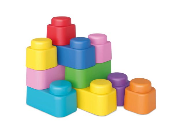 ست 10 عددی بلاک های ساختنی نرم Little Tikes, image 8