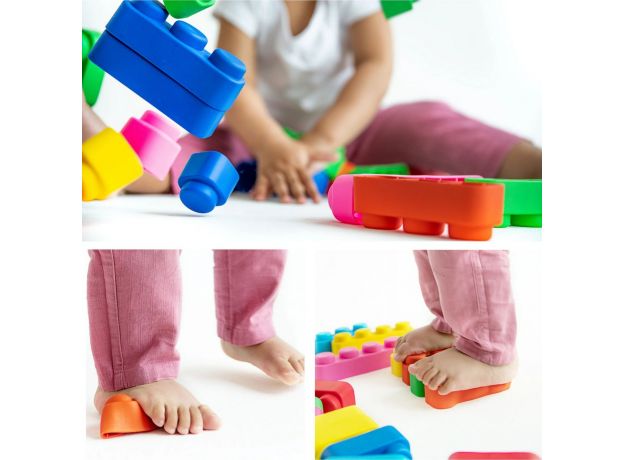 ست 21 عددی بلاک های ساختنی نرم Little Tikes, image 4