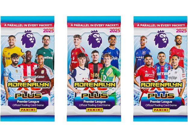 پک آلبوم و کارت بازی فوتبالی Adrenalyn XL PLUS مدل Premier League سری Starter Pack فصل 2025, image 3