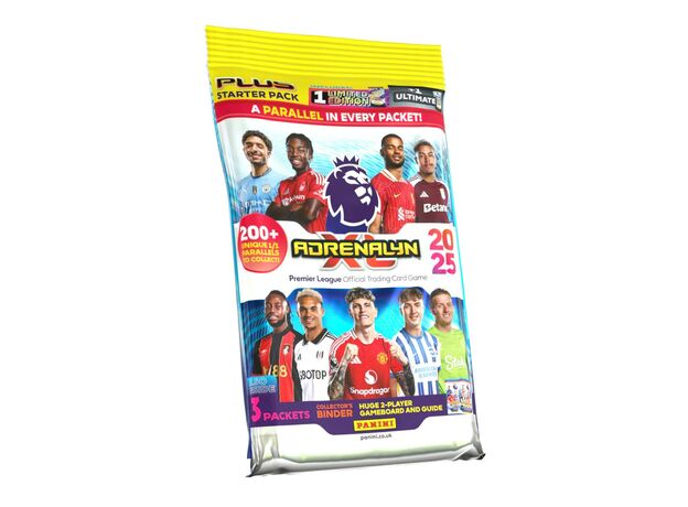 پک آلبوم و کارت بازی فوتبالی Adrenalyn XL PLUS مدل Premier League سری Starter Pack فصل 2025, image 