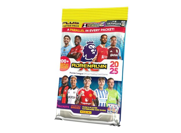 پک آلبوم و کارت بازی فوتبالی Adrenalyn XL PLUS مدل Premier League سری Starter Pack فصل 2025, image 4