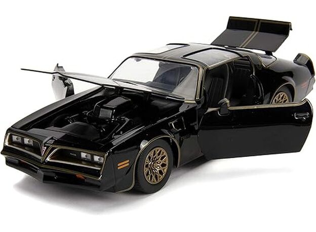 ماشین فلزی پونتیاک مدل 1977 Firebird به همراه نشان فلزی Smokey and the Bandit با مقیاس 1:24, image 4