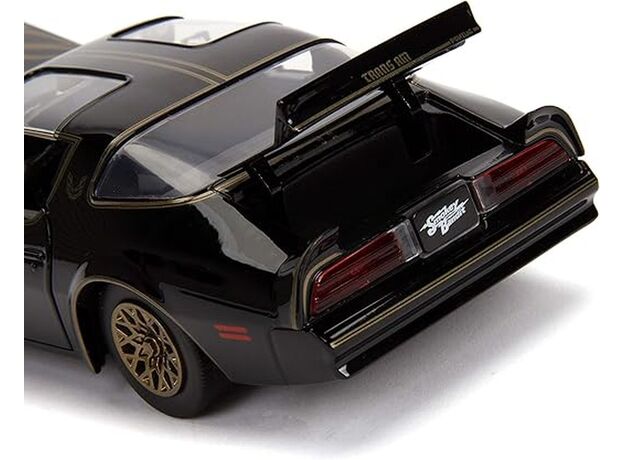 ماشین فلزی پونتیاک مدل 1977 Firebird به همراه نشان فلزی Smokey and the Bandit با مقیاس 1:24, image 6