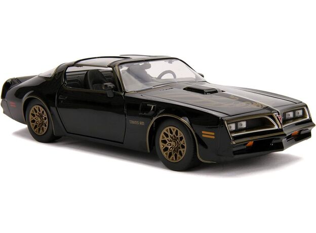 ماشین فلزی پونتیاک مدل 1977 Firebird به همراه نشان فلزی Smokey and the Bandit با مقیاس 1:24, image 8