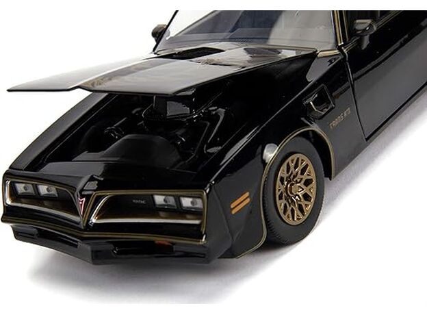 ماشین فلزی پونتیاک مدل 1977 Firebird به همراه نشان فلزی Smokey and the Bandit با مقیاس 1:24, image 5