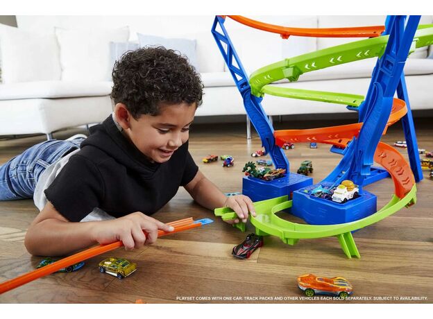 پیست ماشین های Hot Wheels سری Action مدل Spiral Speed Crash, image 2