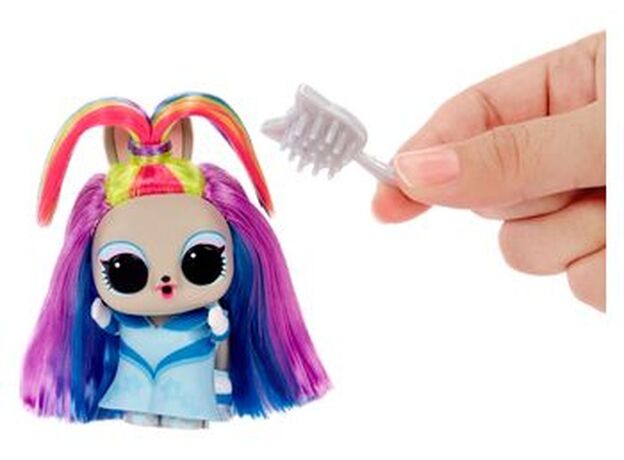 عروسک حیوون‌ خونگی‌ LOL Surprise سری Hair Hair Hair با موی رنگین کمانی, تنوع: 584469-Rainbow Hair, image 3