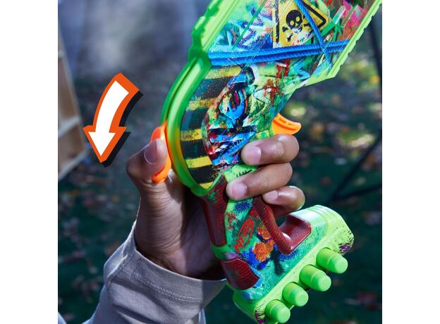 تفنگ نرف Nerf مدل Zombie Driller, image 7
