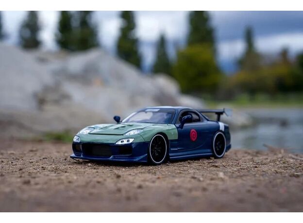 ماشین فلزی مزدا RX-7 1993 به همراه فیگور کاکاشی هاتاکه با مقیاس 1:24, تنوع: Kakashi Hatake-253255055, image 8