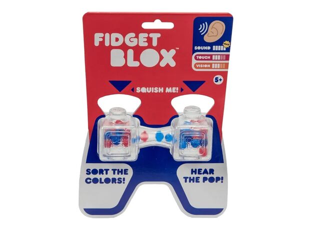 فیجت ژله‌ای Fidget Blox مدل آبی قرمز, تنوع: 931569-blue red, image 5