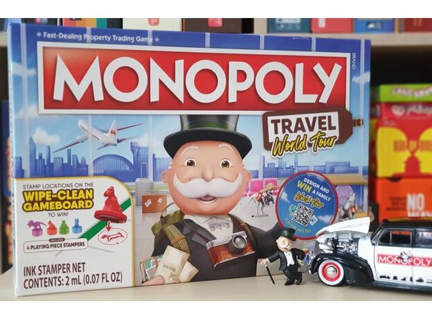 بازی فکری مونوپولی Monopoly مدل Travel World Tour, image 10