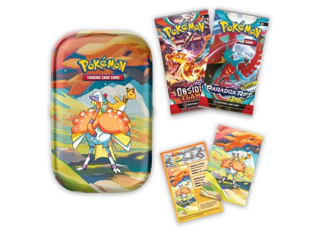 پک فلزی کارت بازی 20 تایی Pokemon مدل Vibrant Paldea زرد, تنوع: PK210-85767-Yellow, image 5