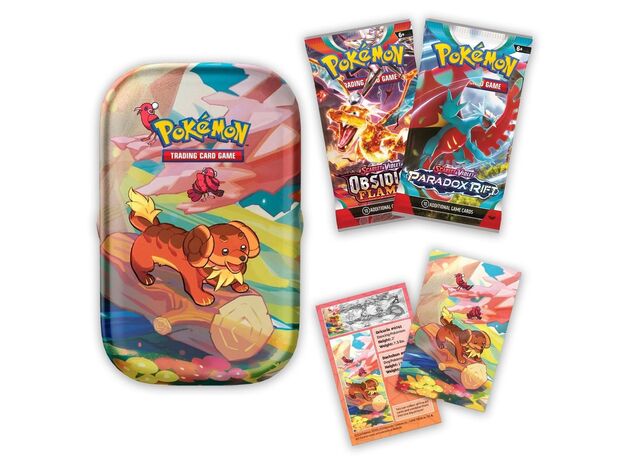 پک فلزی کارت بازی 20 تایی Pokemon مدل Vibrant Paldea قرمز, تنوع: PK210-85767-Red, image 5