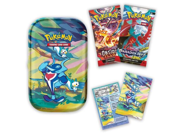 پک فلزی کارت بازی 20 تایی Pokemon مدل Vibrant Paldea آبی, تنوع: PK210-85767-Blue, image 5