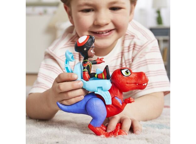 ست 2 تایی فیگور های مایلز مورالز و اسپایدی رکس اسپایدی و دوستان شگفت انگیز, تنوع: G0124-Morales, image 3