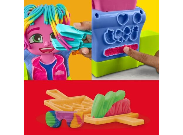 ست خمیر بازی سالن آرایش مو Play Doh, image 14