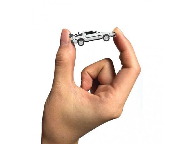 پک 3 تایی ماشین‌های فلزی کوچک Hollywood Rides مدل Back to the Future, image 12