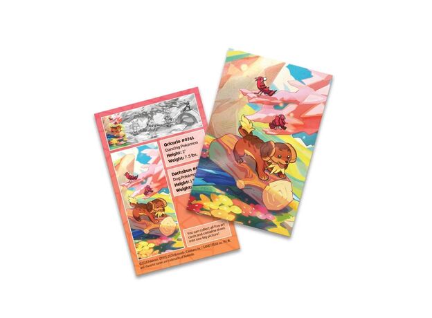 پک فلزی کارت بازی 20 تایی Pokemon مدل Vibrant Paldea قرمز, تنوع: PK210-85767-Red, image 3
