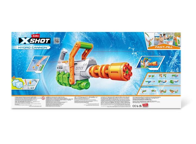 تفنگ آبپاش ایکس شات  X-Shot سری Fast Fill مدل  Hydro Cannon, image 12