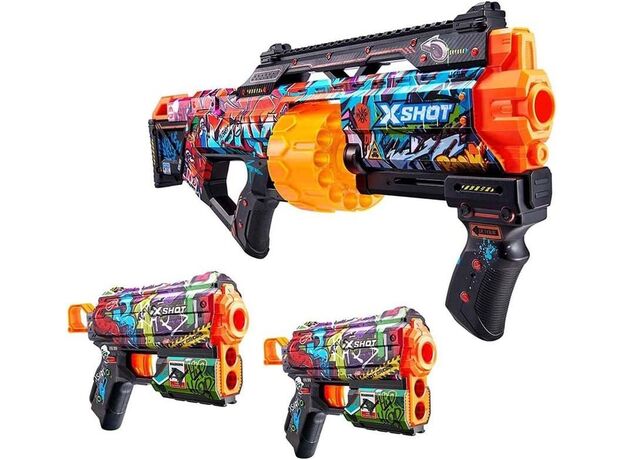 پک 3 تایی تفنگ های ایکس شات X-Shot سری Skins مدل Combo Pack, image 6
