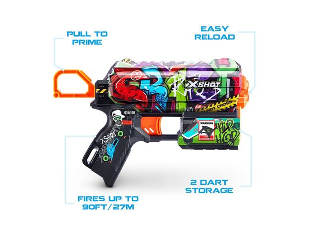 پک 3 تایی تفنگ های ایکس شات X-Shot سری Skins مدل Combo Pack, image 8